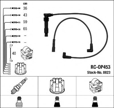 NGK 0823 Ignition Cable Kit